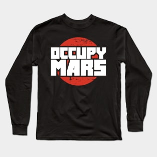 Space Travel Mission To The Planet Mars Long Sleeve T-Shirt